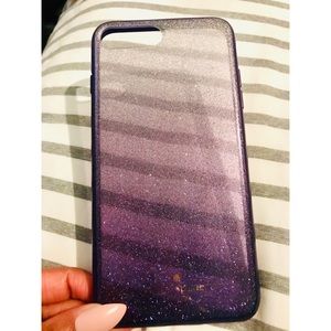 Kate Spade ♠️ ombré glitter case IPhone 7/8 plus